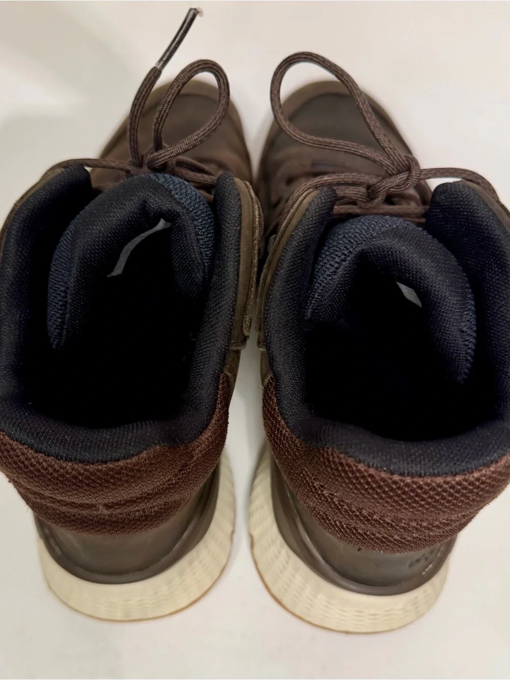 The North Face Men's Vals II Mid Leather Waterproof Boots Black Size 10.5
